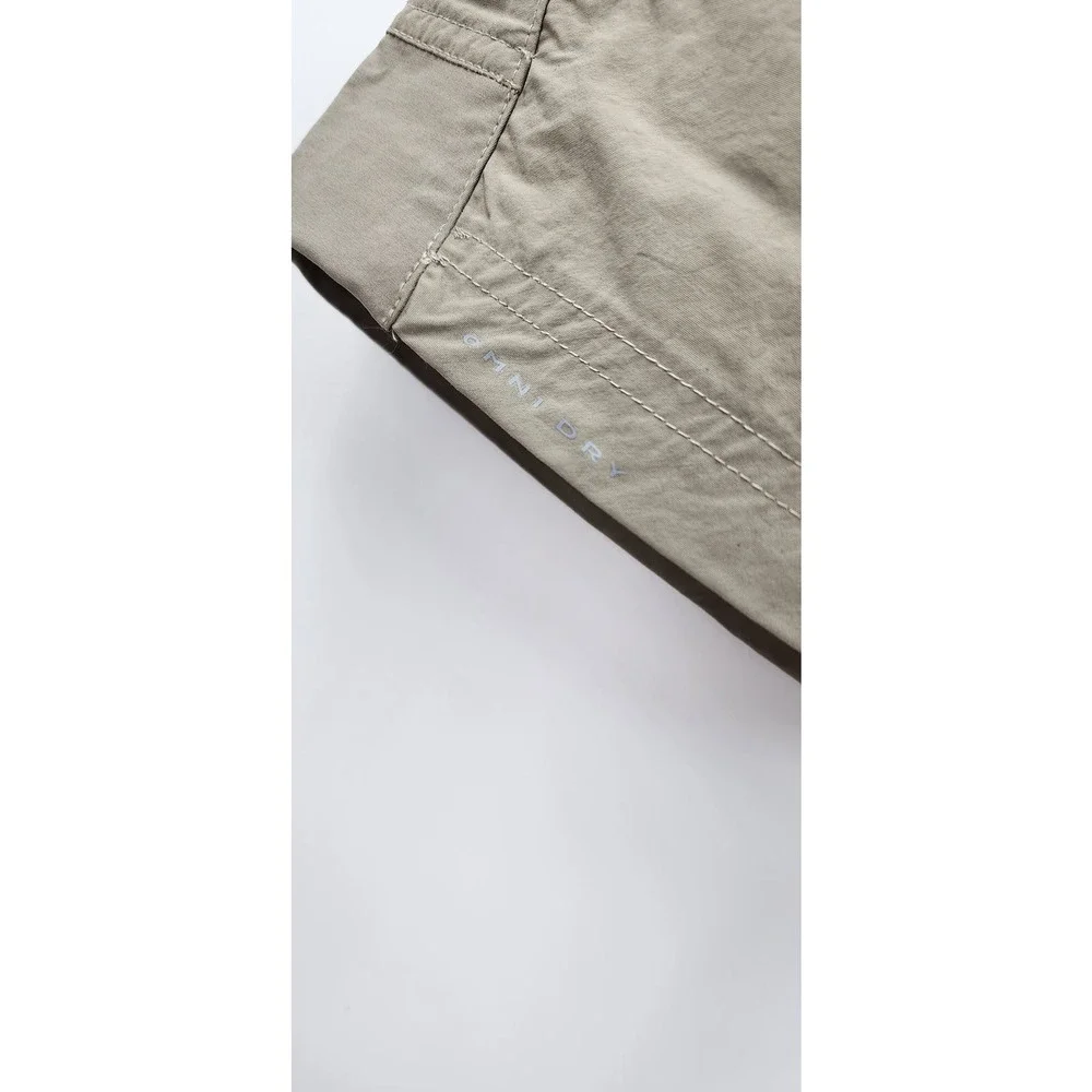 New NWT Men's Columbia Titanium UPF‎ 50 Omni-Dry Limitless Size 42 Khaki 221